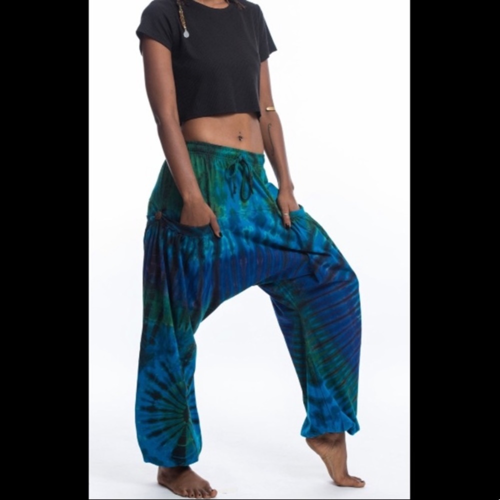 Tie Dye Cotton Women’s Harem Pants